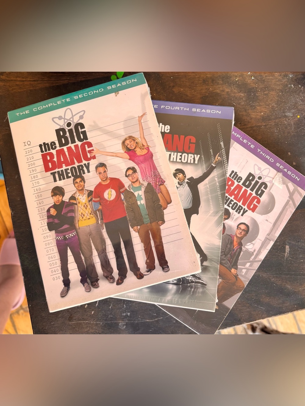 Big Bang Theory Seasons 2, 3 & 4 DVDs